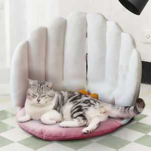 Lit pour chat personnalisé 2-en-1 3D en forme <span class=keywords><strong>d</strong></span>'ailes de coeur <span class=keywords><strong>d</strong></span>étachable doux chaud mignon <span class=keywords><strong>nid</strong></span> pour <span class=keywords><strong>animaux</strong></span> de compagnie - Product Image 1