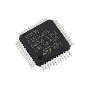 Alichip STM32F103C8T6วงจรรวมส่วนประกอบ IC ไฮบริดอื่นๆสำหรับ LQFP48 LED