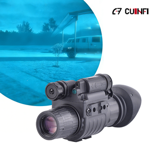 อุปกรณ์มองกลางคืนแบบตาเดียว RM2021 Gen2+ ระยะตรวจจับ 1500 เมตร IP67 FOM 1400-1800 P45 หลอดสีขาว แบบติดศีรษะ PVS 14 Hig - Product Image 1