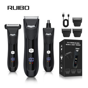 Bikini <span class=keywords><strong>Trimmer</strong></span> per gli uomini indolore impermeabile rasoio elettrico lamina rasoio per la gamba, <span class=keywords><strong>corpo</strong></span> Cordless palla <span class=keywords><strong>Trimmer</strong></span> per gli uomini - Product Image 1