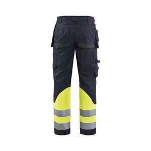 BLAKLADER - 148915128933C156 Pantalones inherentes multinorm Azul marino/Amarillo-EAN 7330509627303 ROPA DE TRABAJO RESISTENTE A LLAMAS - Product Image 2