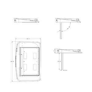 Xe buýt mái TV 17.3 19 24 inch Android Trần núi Xe buýt Màn hình LCD - Product Image 4