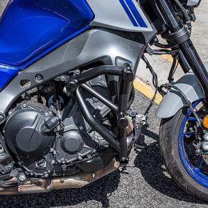 XXUN Motocicleta Carretera Acrobacias Jaula Barra de Choque Marco de Protección del Motor Parachoques Protector contra Caídas para Yamaha 2017 <span class=keywords><strong>MT09</strong></span> SP 2021 2022 <span class=keywords><strong>2023</strong></span> - Product Image 3
