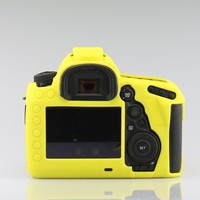 Housse de protection pour appareil photo numérique en silicone durable chaud étui étanche à la poussière pour Canon 5D-4