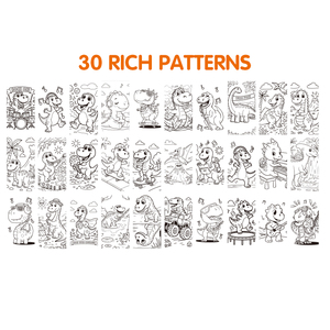 Nuevo Set de <span class=keywords><strong>Libro</strong></span> para Colorear con Pegatinas Hinchables Reutilizables de <span class=keywords><strong>Dinosaurios</strong></span>, Diseño Creativo de Escenas, Plegable en Tres Partes, para Niños y Estudiantes - Product Image 3