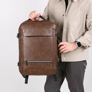 กระเป๋าเป้สะพายหลังผู้ชายขนาดใหญ่, กระเป๋าเป้สะพายหลังสไตล์เกาหลีดีไซน์เรียบง่ายพร้อมคุณสมบัติน้ำหนักเบาสำหรับเดินทางไปทำธุรกิจและใช้คอมพิวเตอร์ - Product Image 6