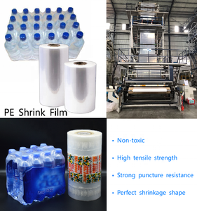 Rollos de Plástico Termoencogible de PE para Envasado de Bebidas y Alimentos, Rollos de Plástico Protector para Envasado de Grupos - Product Image 4