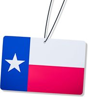 Désodorisants de voiture personnalisés avec impression Texas, cartes parfumées d'aromathérapie pour la décoration intérieure de voiture