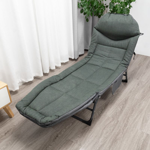 Cama plegable americana, reclinable, cómoda, simple, individual, escort, portátil - Product Image 1