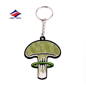 Longzhiyu 20 anni di esperienza Custom Soft PVC 2D portachiavi con Logo in gomma OEM Cartoon portachiavi per Souvenir e regalo di Marketing - Product Image 5