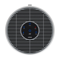 Purificateur d'air HEPA H13 OEM ODM, 100-240V, large plage de tension, économie d'énergie, minuterie 4 vitesses, silencieux, moteur DC sans balais, pour la maison et le bureau