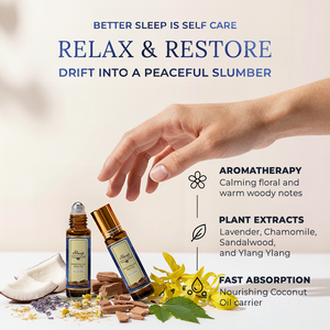 Aceites Naturales para Dormir, Aceite de Coco, Aceite de Lavanda, Roll-on para Perfume, Relajación, Sueño Reparador, Anti-Ansiedad, Aromaterapia, Cuidado de la Piel - Product Image 5