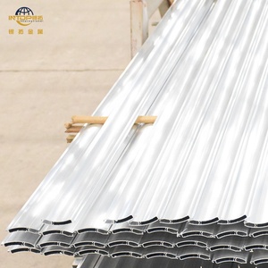 Nhôm hồ sơ cho cổng tùy chỉnh nhà máy hoàn thành hồ sơ nhôm cán màn trập cửa nhôm hồ sơ - Product Image 3