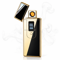 Briquet de style moderne avec écran d'affichage, accessoires pour fumeurs, vente en gros de briquets