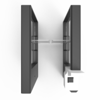 Torniquete Inteligente RFID de Alta Velocidad con Control de Acceso Biométrico, Barrera Óptica Anti-Colisión, Acero Inoxidable 304, Sin Escobillas