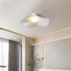 Lampada Moderna e Creativa a Forma di Foglia di Loto, Lampadario per Negozio di Abbigliamento, Camera da Letto, Sala da Pranzo - Product Image 3