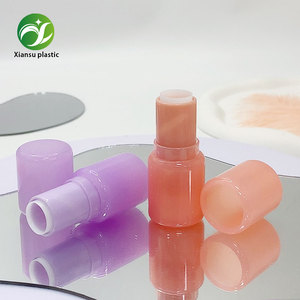 새로운 디자인 3.8g 어린이 만화 고양이 실린더 립밤 튜브 사용자 정의 귀여운 반짝이 액체 립스틱 용기 화장품 패키지 - Product Image 2