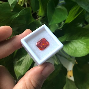 Elegant Custom Logo Acrylic Earrings Ring Storage Box Jewelry Stone Gift Box Packaging Plastic Jewelry Box