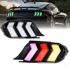Đèn hậu lắp ráp cho xe RGB đèn hậu cho Ford Mustang 2015-2023 với đèn báo rẽ tuần tự 6th Gen Mustang phía sau đèn 15-23 - Product Image 1
