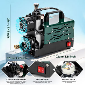 <span class=keywords><strong>Compresseur</strong></span> d'air PCP TUXING <span class=keywords><strong>mini</strong></span> portable à double refroidissement 300 bars 30 MPa 4500 PSI pour la chasse, les sports de plein air et le paintball, pour <span class=keywords><strong>bouteille</strong></span> de 0,5 L - Product Image 3