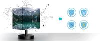 Personalizzazione LED Cubes Display Screen Sign Video Wall pubblicità impermeabile P3.91 LED Video Logo Sign LED Cube Screen Display