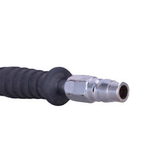 6 "رأس زاوية طويلة قدم مزدوجة مطلية بالكروم شوكة الهواء 1/4" Npt لا يثبت الانحناء إطار نفخ الهواء أداة إصلاح الإطارات - Product Image 3