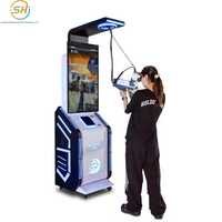 Machine de tir multifonctionnelle partagée en réalité virtuelle, simulateur de sniper 9D, machine de jeu d'arcade de tir