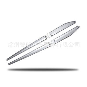 แถบกันชนสำหรับซูซูกิ วิทาร่า ป้องกันด้านข้างตัวถัง ABS สีดำและสีเงิน ติดตั้งด้วยเทป 3M - Product Image 3