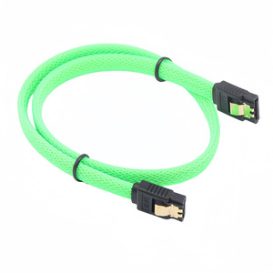 SATA 3.0 Data <b>Cable</b> 6Gbps Braided Copper Wire For SSD Hard Drive Connection - Product Image 2