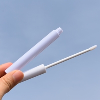 Mode Personnalisé Blanc 9ml Blanc Brillant À Lèvres Tube pour Lip Glaze Liquide Fard À Paupières Correcteur Liquide Rouge À Lèvres Conteneur Cosmétique Paquet