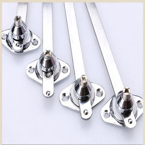 Tige de support pliable pour tête de lit Oleford, tige de levage pour porte de placard en fer, connecteurs durables pour meubles - Product Image 2