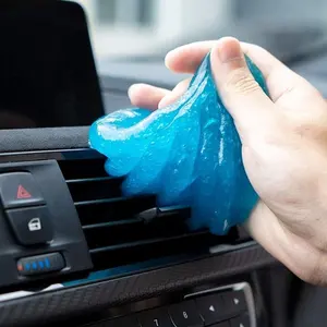 80g otomatik araba temizleme pedi tutkal toz temizleyici toz sökücü jel ev bilgisayar klavye temiz aracı araba temizleme