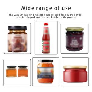 Machine de mise sous vide pour bouteilles en verre pour sauces piquantes à l'<span class=keywords><strong>ail</strong></span>, sauces tomates et sauces bœuf – Ligne de machines de capsulage - Product Image 6