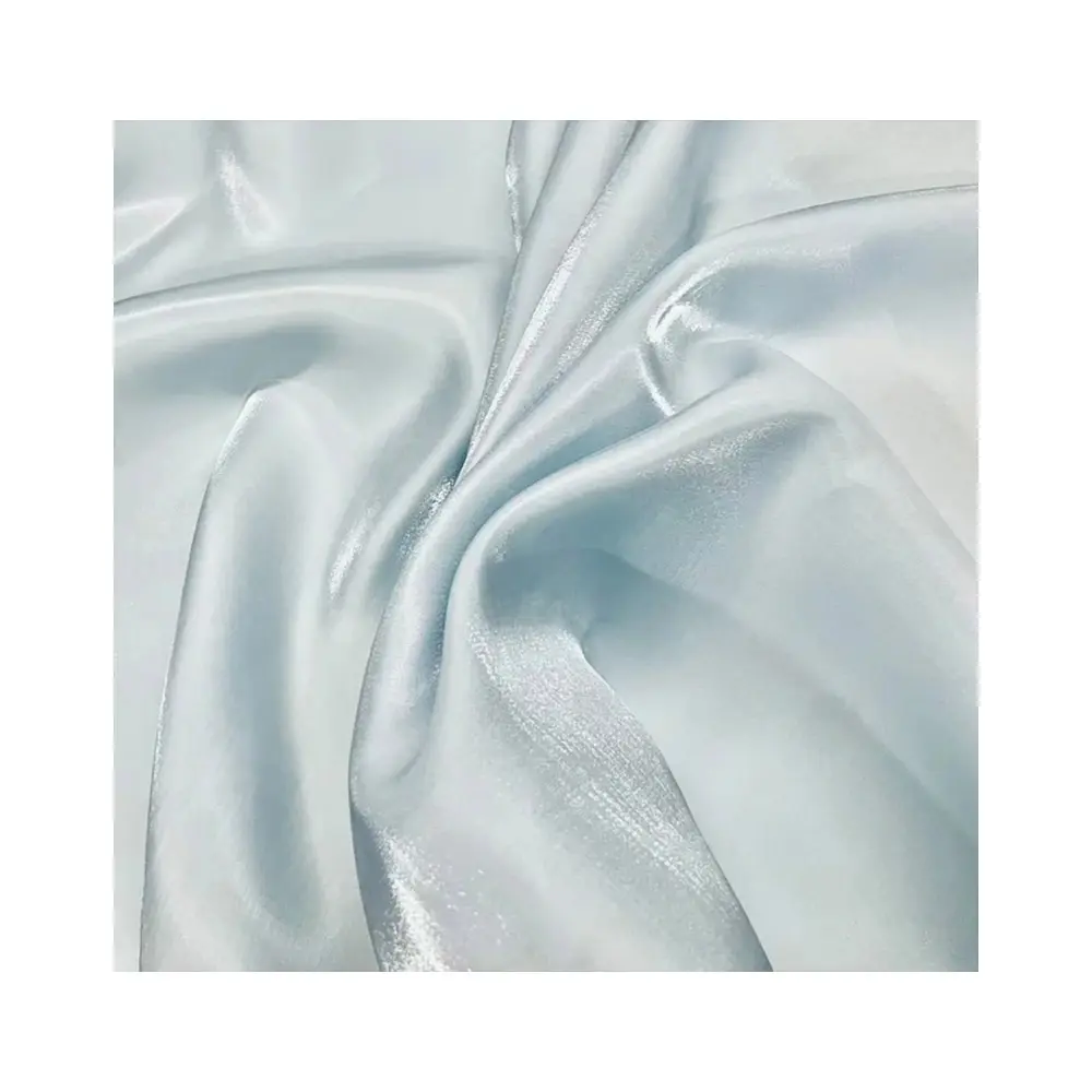 Ханчжоу, лидер продаж, Экологически чистая полиэфирная шелковая Атласная блестящая сатиновая ткань для свадьбы