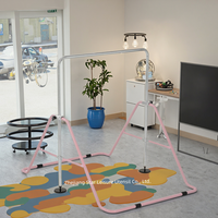 Barra de Gimnasia Profesional para Niños, Barra Horizontal Ajustable y Plegable de Alta Calidad, Equipo de Entrenamiento para Gimnasio en Casa para Jóvenes