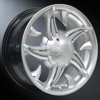 Vorgin Nouvelle Vente Chaude Stock Pièces Auto OEM Jantes en Alliage Pièces Auto Argent 14 15 Pouces 4*100/114.3 Moyeu de Roue Adapté pour VTT Voiture