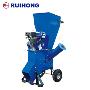 Déchiqueteuse à bois à essence robuste certifiée CE de 15HP, Shredder-102mm capacité pour ferme, jardin et usage commercial - Product Image 1