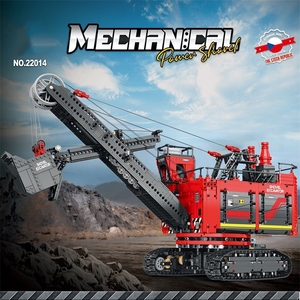 BLOCKMOC Electric Shovel <b>Building</b> Block <b>Model</b> Assembly 1:72 Scale ABS Plastic 2968 Pieces Educational Toy for Kids Ages 6+ - Product Image 2