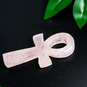 ขายส่งธรรมชาติ<span class=keywords><strong>Sodalite</strong></span> Rose Quartz Ankhพื้นบ้านงานฝีมือคริสตัลแกะสลักAnkhสำหรับการรักษา - Product Image 2