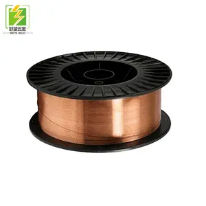 Er70s-6 15KG 5KG Dây Hàn Thép Nhẹ Bọc Đồng Dây Hàn Co2 Mig Mag 0.8Mm