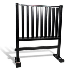 Chuyên Nghiệp Thiết Bị Tập Thể Dục Dọc Màu Đen Tập Thể Dục Quả Tạ Giá Set, Quả Tạ Giá Với Bánh Xe Vinyl <span class=keywords><strong>Neoprene</strong></span> Quả Tạ Giá - Product Image 5