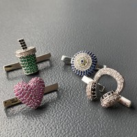 Bandjoy – Breloques décoratives en métal avec logo personnalisé et cristaux tchèques de luxe, accessoires pour bracelet de montre Whoop 5.0