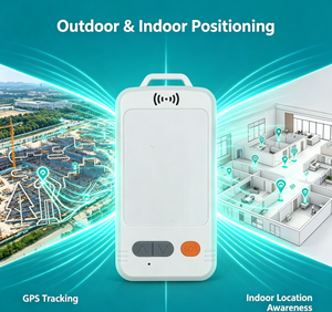 Traceur GPS intelligent portable avec carte SIM, suivi en temps réel, localisateur anti-perte pour enfants et travailleurs, compatible avec <span class=keywords><strong>iPhone</strong></span> - Product Image 3