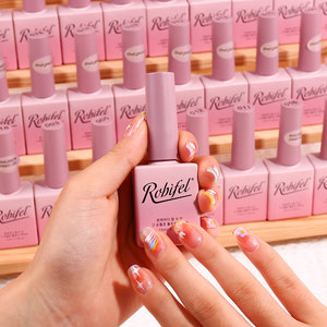 Robifel Private Label OEM ODM 300 couleurs 15ml Ensemble de vernis à ongles en gel UV pour salon - Product Image 2