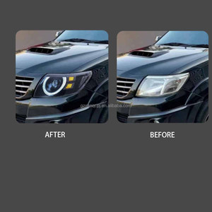 For <strong>Toyota</strong> <strong>Hilux</strong> <strong>Vigo</strong> <strong>Headlight</strong> LED <strong>Headlights</strong> Signals Car Lights 2008-2014 Auto Accessories Daytime Running Lights - Product Image 3