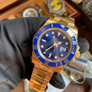 นาฬิกาดำน้ำอัตโนมัติสีน้ำเงินทองหรูหราสำหรับผู้ชาย เรืองแสง ตัวเรือนสแตนเลสสตีล 904L พร้อมกลไก 3235 - Product Image 2