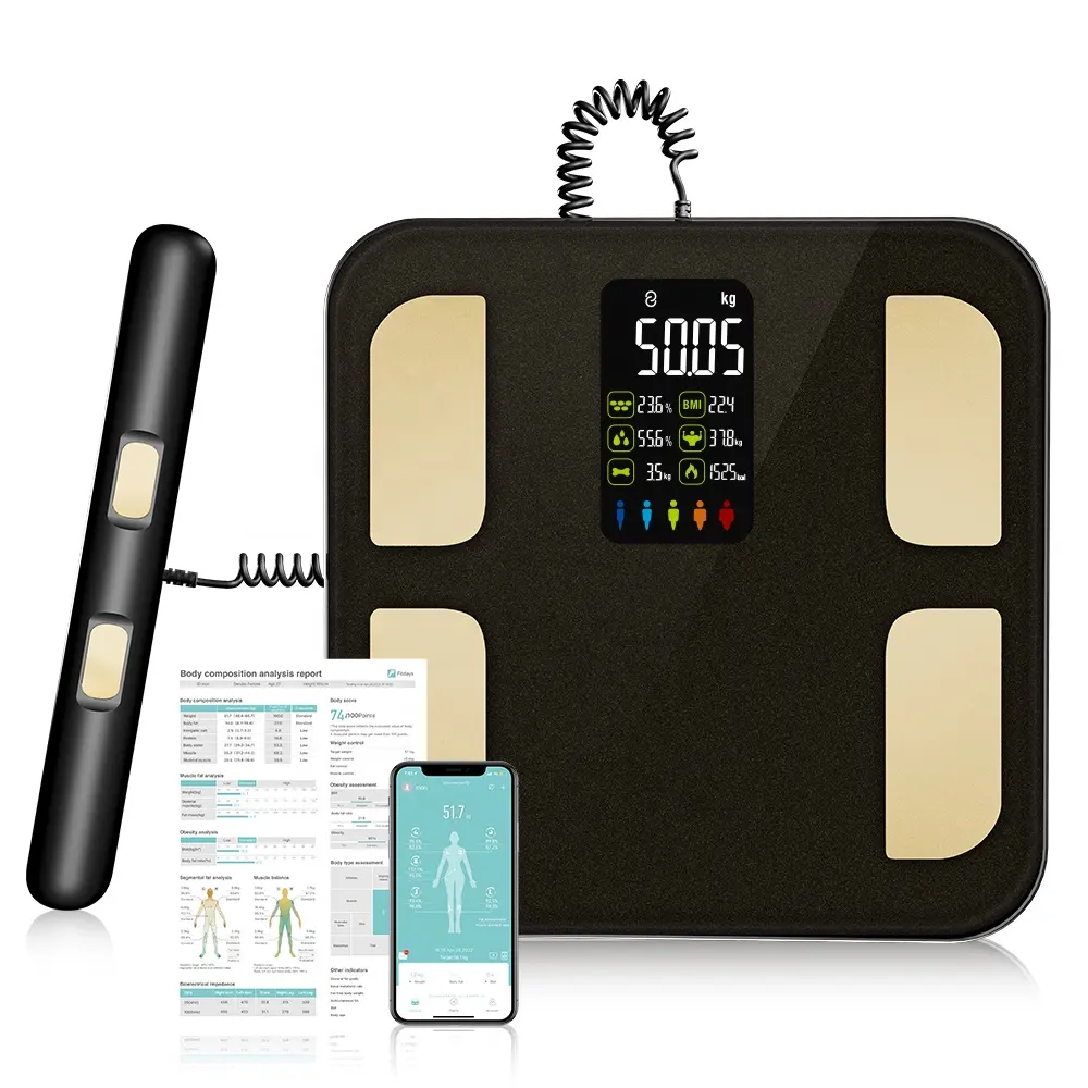 8 Elektrode Body Fat Scale Smart Bmi Scale Digital Smart Scale