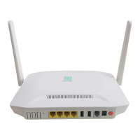 Modem Gpon Epon Hg6821m, jaringan serat optik Wifi 4GE + TEL + 2USB tidak Onu