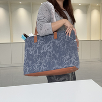 Sac de rangement multi-compartiments pour jeu de carreaux, sac de mahjong en toile multicolore, sac de voyage portable avec sangle en cuir