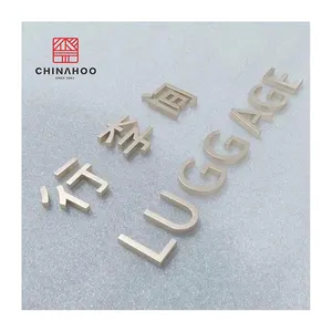 3D Stainless Steel Letters Channel Letters Metal Sign Rose Gold Letters